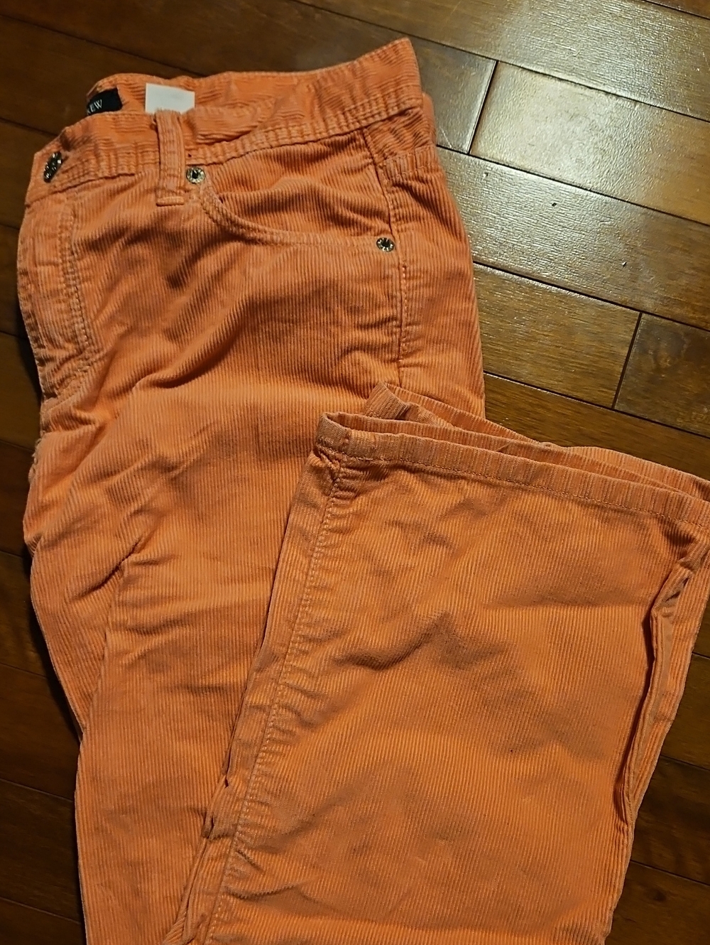 J. Crew Salmon Corduroy Pants